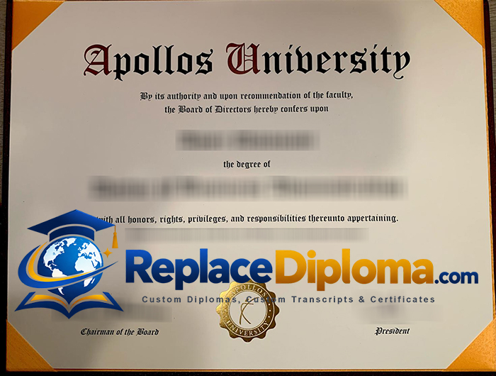Apollos University Diploma