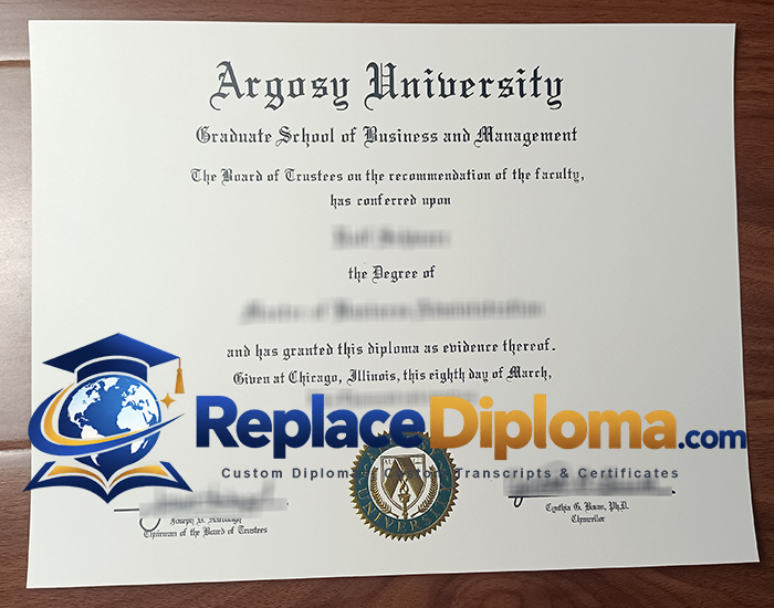 Argosy University diploma