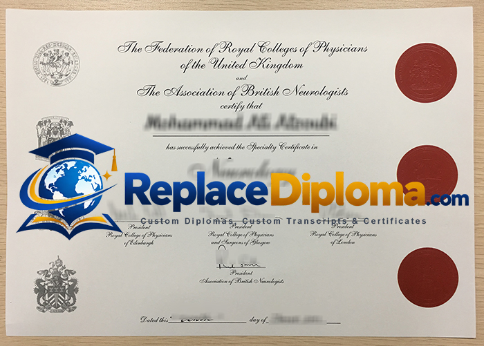 The Federation of Royal Colleges of Physicians of the UK Certificate