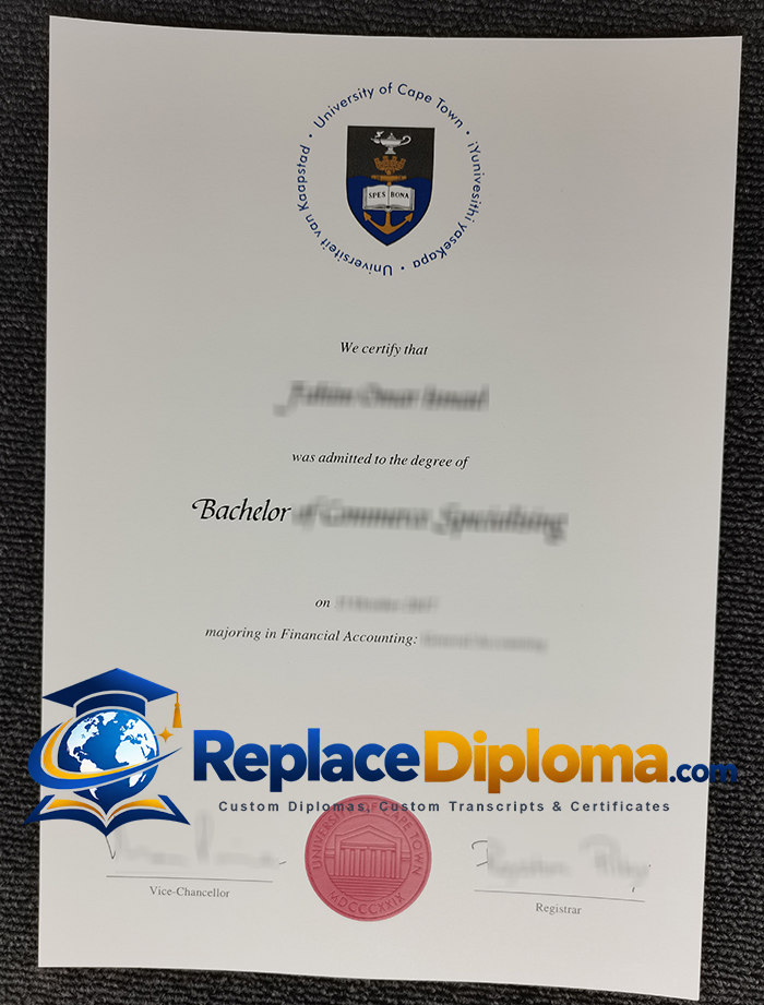 University of Cape Town degree
