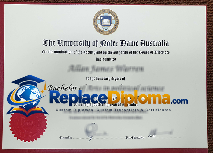 University of Notre Dame Australia Diploma