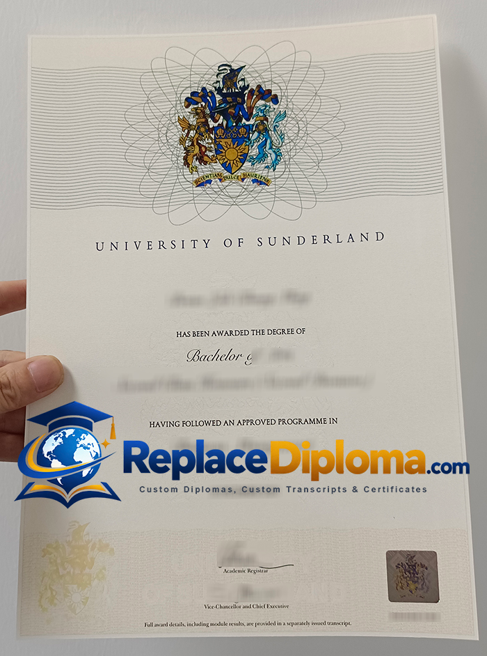 University of Sunderland Diploma