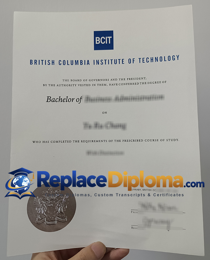 British Columbia Institute of Technology Diploma