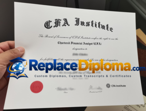 CFA Institute Certificate