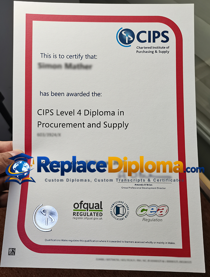 CIPS Level 4 Diploma