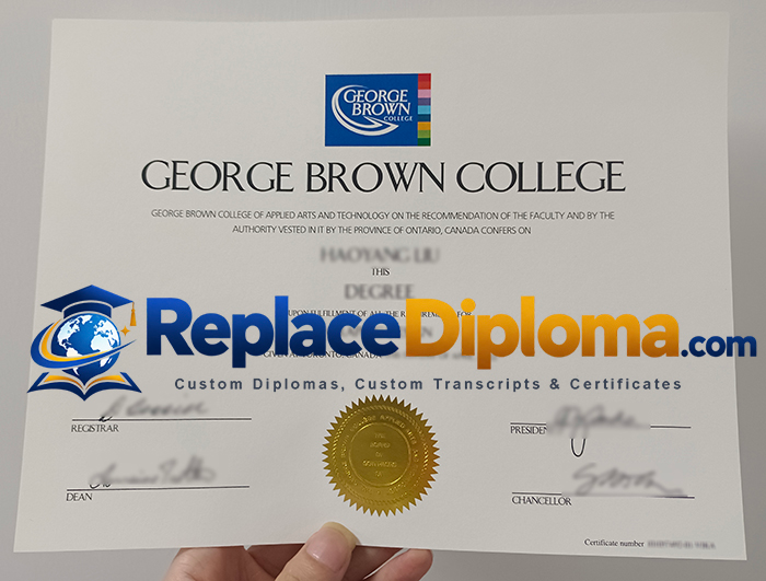 George Brown College Diploma