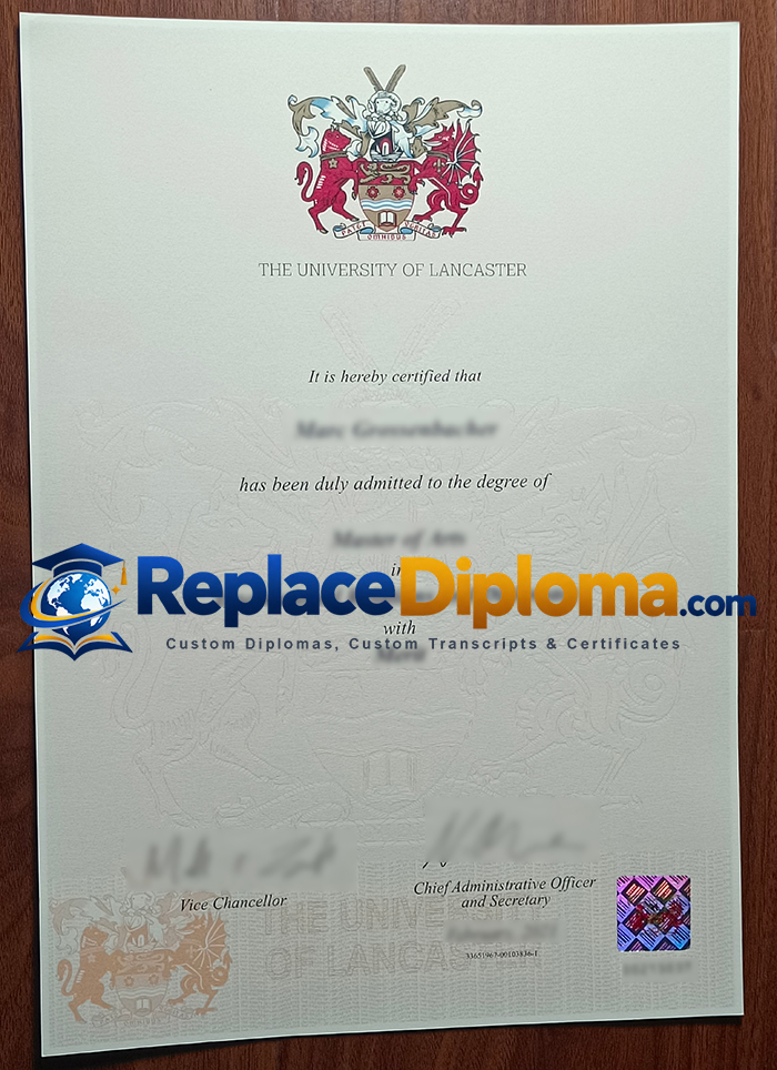 Lancaster University degree