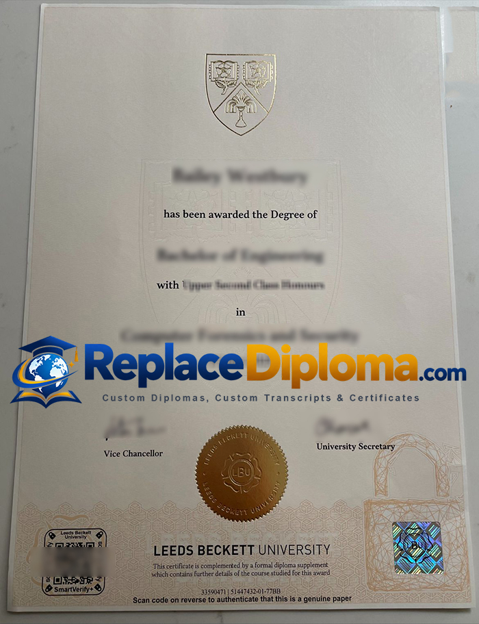 Leeds Beckett University degree