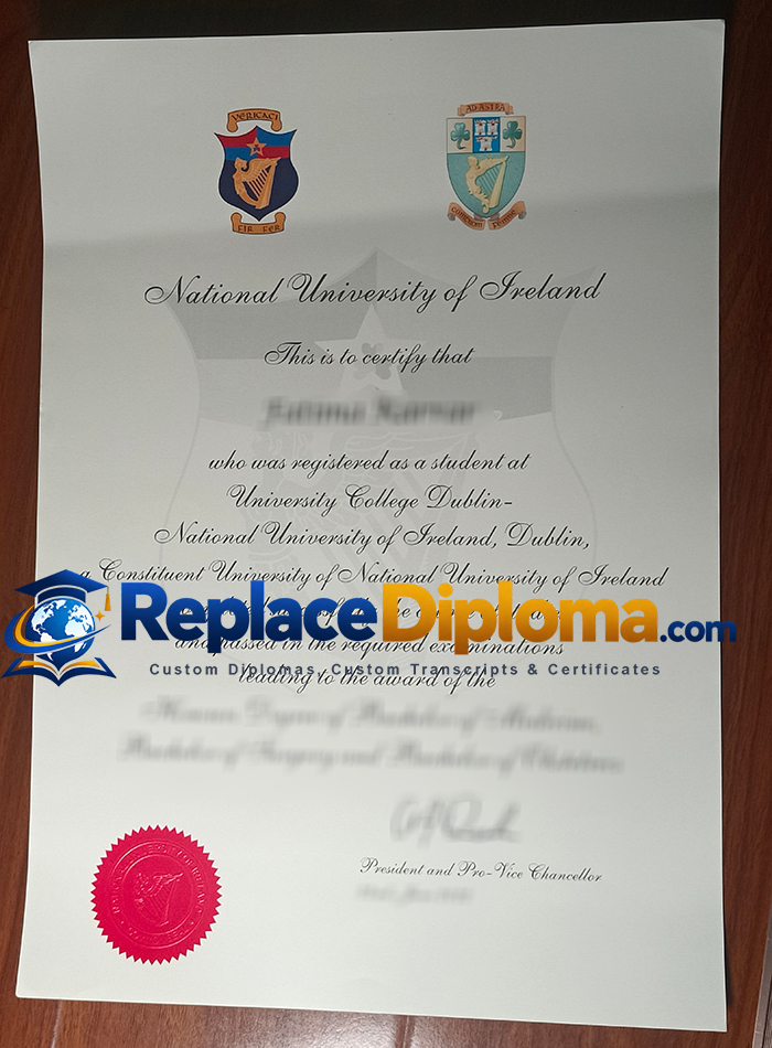 National University of Ireland Diploma