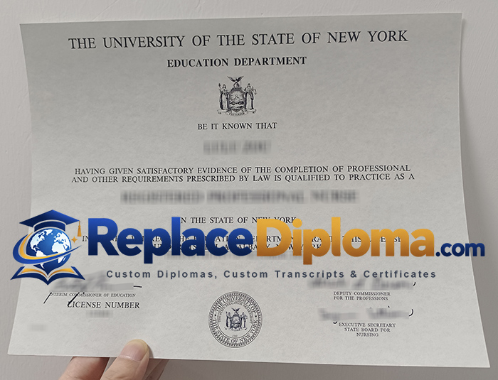 New York nursing license