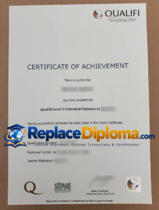 Qualifi Level 3 Extended Diploma