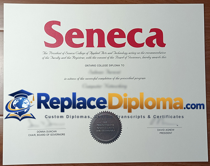 Seneca College Diploma