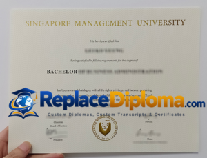 Singapore Management University diploma