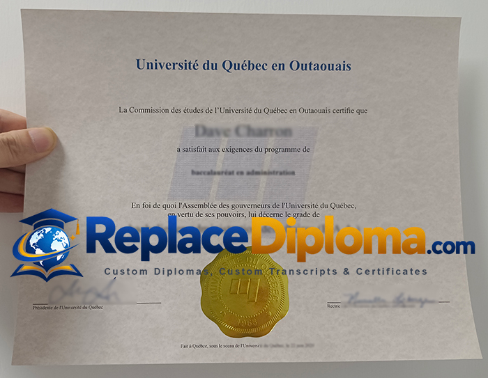 Université du Québec en Outaouais Degree