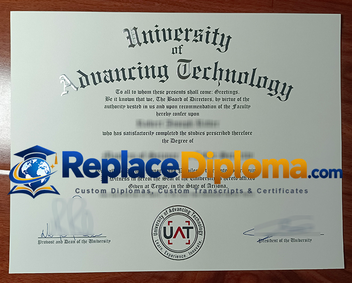University of Advancing Technology Diploma