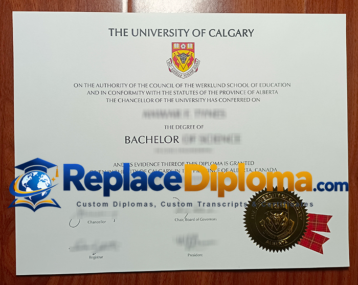 University of Calgary degree
