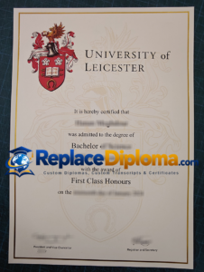 University of Leicester Degree