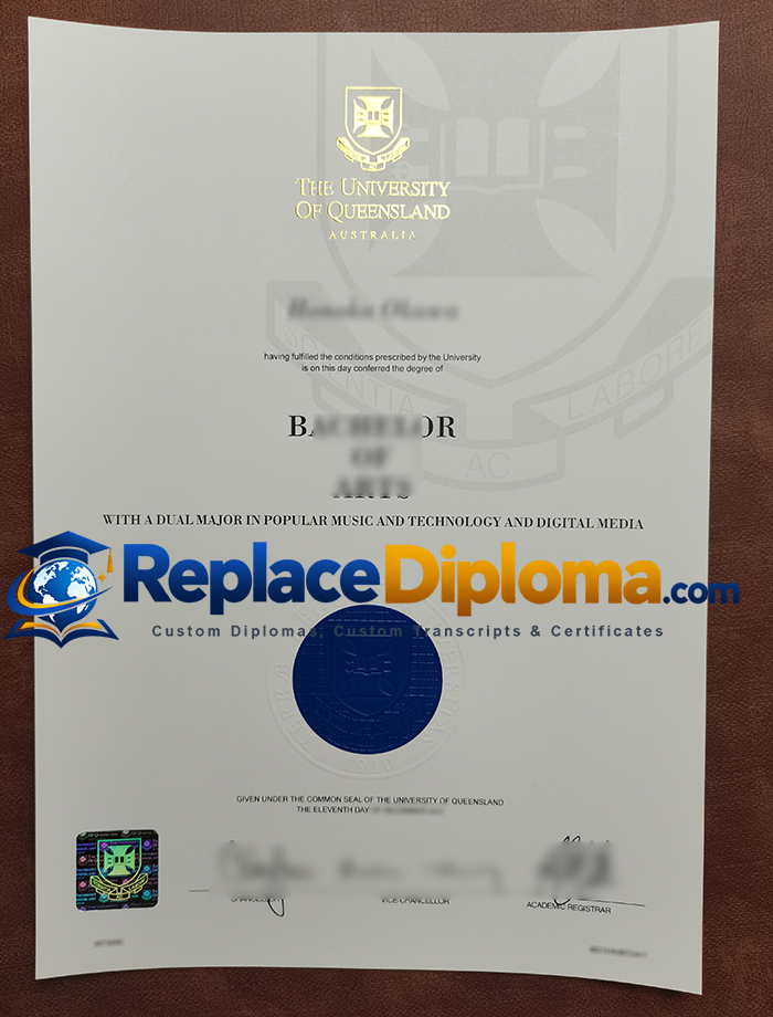 University of Queensland Diploma