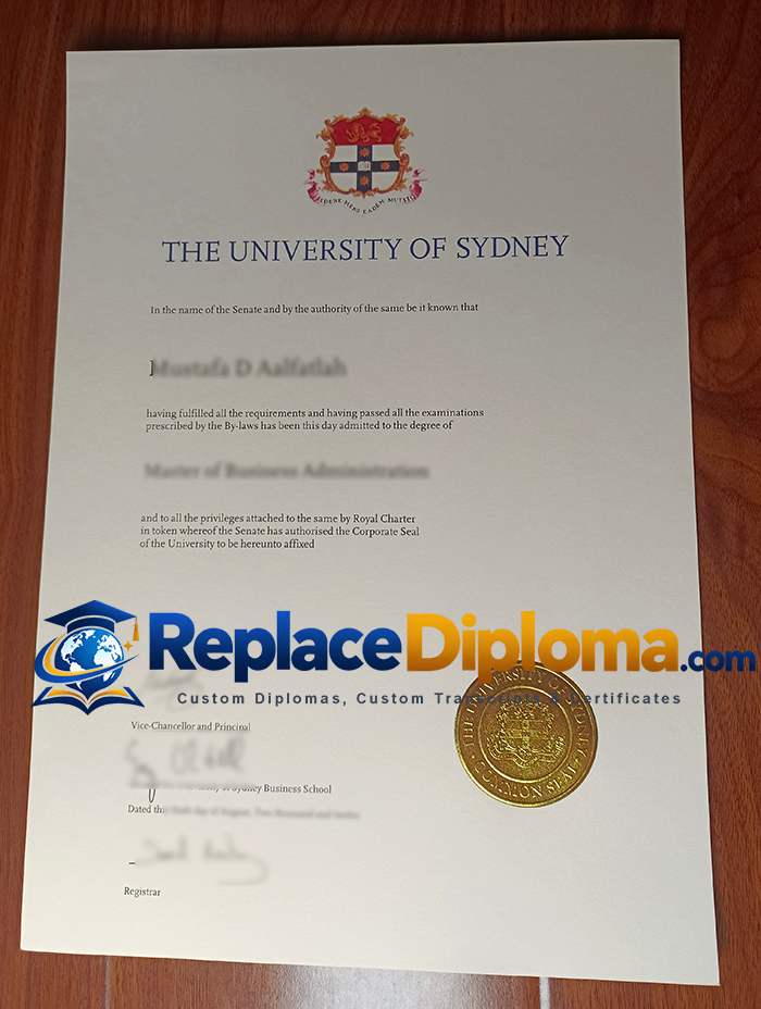 University of Sydney degree