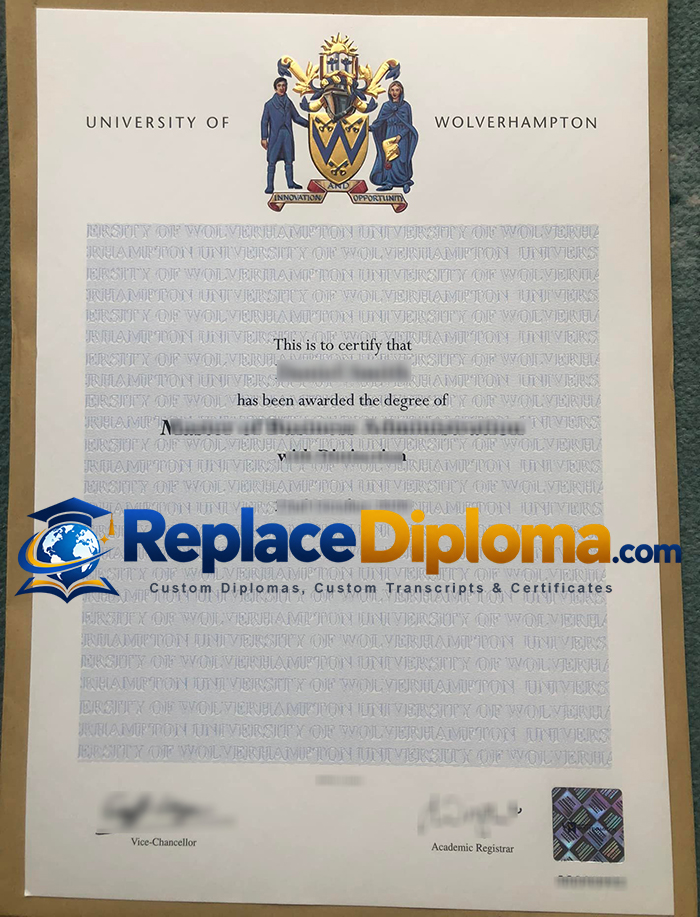 University of Wolverhampton degree